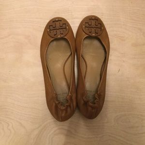 Michael Kors camel flats size 8.5